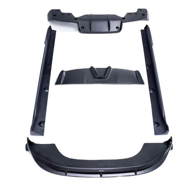 Mancan Porsche Body Kit tùy chỉnh màu sắc Diffuser môi trước 2022+