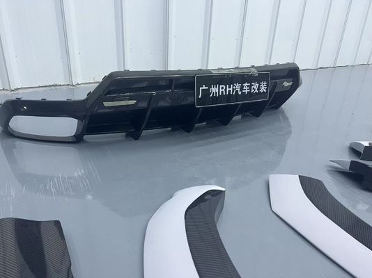 Lamborghini Urus Cơ thể sợi cacbon Kit URUS 1016 kiểu sợi cacbon môi trước khuếch tán spoiler mui xe vòng quay