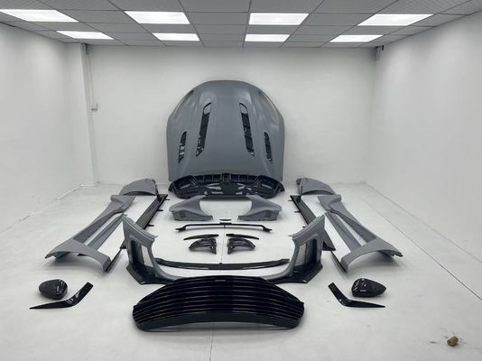 Aston Martin DB11 Carbon Fiber Body Kit DB11 phong cách mansory phía trước và phía sau váy bên bơm bạt bạt spoiler mũ
