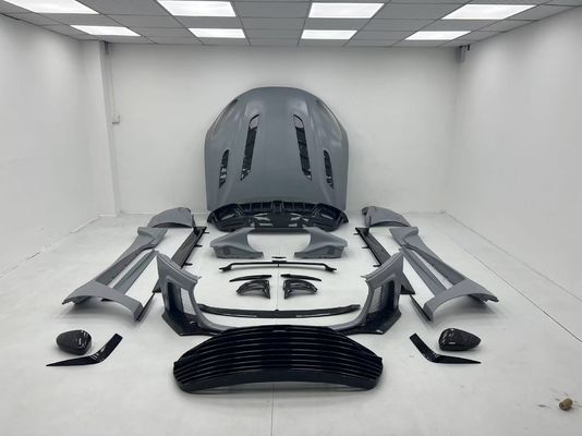 Aston Martin DB11 Carbon Fiber Body Kit DB11 phong cách mansory phía trước và phía sau váy bên bơm bạt bạt spoiler mũ