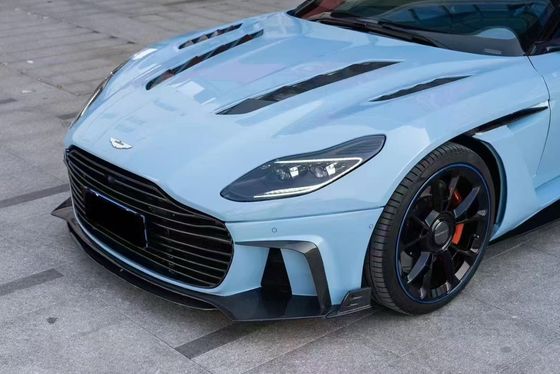 Aston Martin DB11 Carbon Fiber Body Kit DB11 phong cách mansory phía trước và phía sau váy bên bơm bạt bạt spoiler mũ