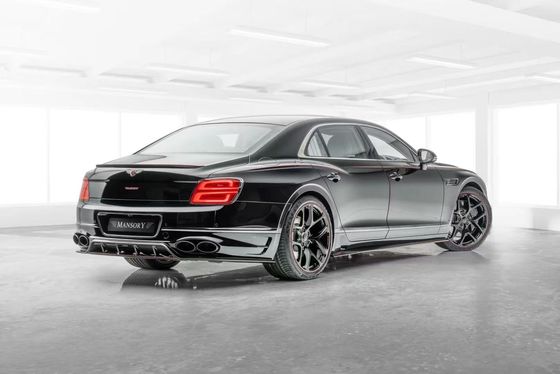 Bentley Flying Spur Cơ thể sợi cacbon Bộ nâng cấp Flying Spur phong cách MANSORY bộ khuếch tán môi phía trước Bộ cơ thể mui xe spoiler
