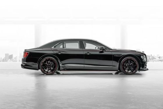 Bentley Flying Spur Cơ thể sợi cacbon Bộ nâng cấp Flying Spur phong cách MANSORY bộ khuếch tán môi phía trước Bộ cơ thể mui xe spoiler