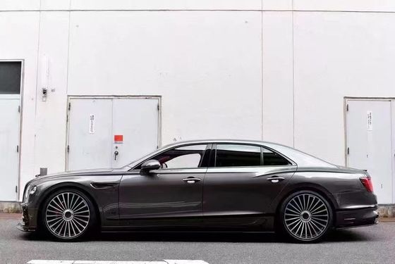 Bentley Flying Spur Cơ thể sợi cacbon Bộ nâng cấp Flying Spur phong cách MANSORY bộ khuếch tán môi phía trước Bộ cơ thể mui xe spoiler