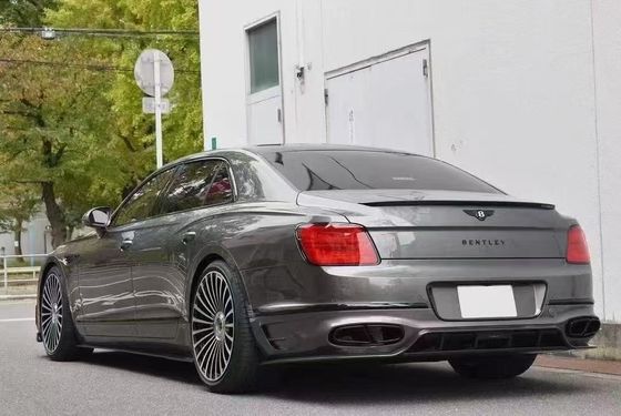 Bentley Flying Spur Cơ thể sợi cacbon Bộ nâng cấp Flying Spur phong cách MANSORY bộ khuếch tán môi phía trước Bộ cơ thể mui xe spoiler