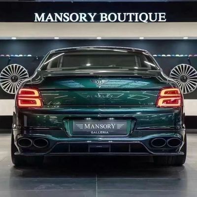 Bentley Flying Spur Cơ thể sợi cacbon Bộ nâng cấp Flying Spur phong cách MANSORY bộ khuếch tán môi phía trước Bộ cơ thể mui xe spoiler