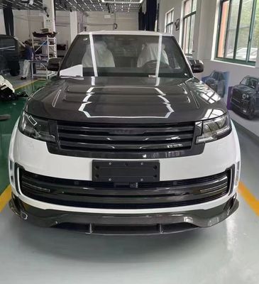 Land Rover Range Rover Bộ cơ thể sợi cacbon Range Rover nâng cấp phong cách Mansory Diffuser môi trước Spoiler mui xe bánh xe vòm ván bên