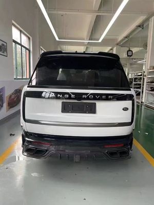 Land Rover Range Rover Bộ cơ thể sợi cacbon Range Rover nâng cấp phong cách Mansory Diffuser môi trước Spoiler mui xe bánh xe vòm ván bên