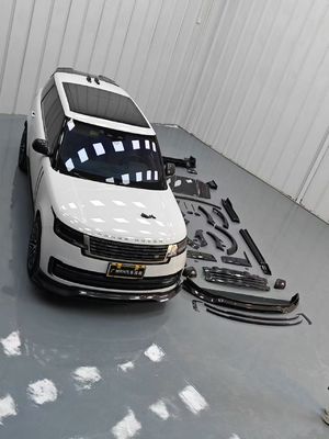 Land Rover Range Rover Bộ cơ thể sợi cacbon Range Rover nâng cấp phong cách Mansory Diffuser môi trước Spoiler mui xe bánh xe vòm ván bên