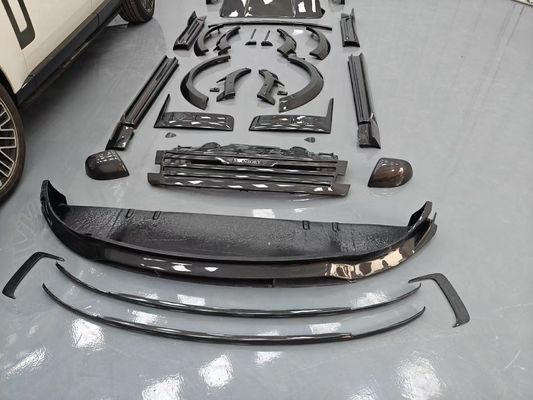 Land Rover Range Rover Bộ cơ thể sợi cacbon Range Rover nâng cấp phong cách Mansory Diffuser môi trước Spoiler mui xe bánh xe vòm ván bên