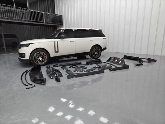 Land Rover Range Rover Bộ cơ thể sợi cacbon Range Rover nâng cấp phong cách Mansory Diffuser môi trước Spoiler mui xe bánh xe vòm ván bên