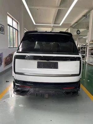 Land Rover Range Rover Bộ cơ thể sợi cacbon Range Rover nâng cấp phong cách Mansory Diffuser môi trước Spoiler mui xe bánh xe vòm ván bên