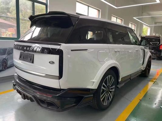 Land Rover Range Rover Bộ cơ thể sợi cacbon Range Rover nâng cấp phong cách Mansory Diffuser môi trước Spoiler mui xe bánh xe vòm ván bên