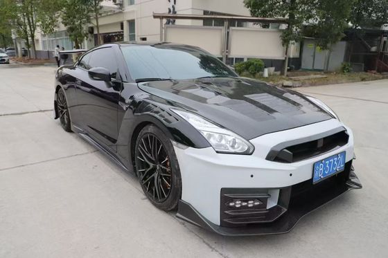 Nissan GTR Cơ thể sợi cacbon Kit GTR r35 nâng cấp 2024nismo phong cách phía trước và phía sau bơm đập