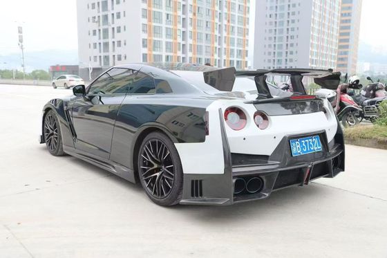 Nissan GTR Cơ thể sợi cacbon Kit GTR r35 nâng cấp 2024nismo phong cách phía trước và phía sau bơm đập