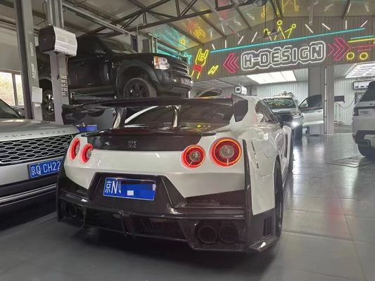 Nissan GTR Cơ thể sợi cacbon Kit GTR r35 nâng cấp 2024nismo phong cách phía trước và phía sau bơm đập