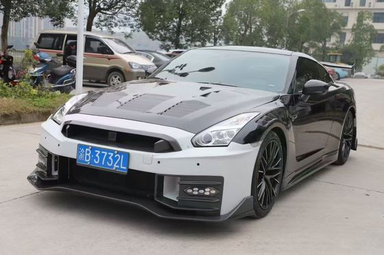 Nissan GTR Cơ thể sợi cacbon Kit GTR r35 nâng cấp 2024nismo phong cách phía trước và phía sau bơm đập