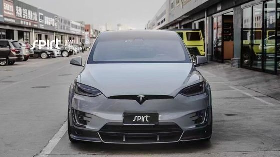 Tesla mô hình X Carbon Fiber Body Kit mô hình X Carbon fiber phía trước môi khuếch tán Spoiler Hood bánh xe vòm thân rộng