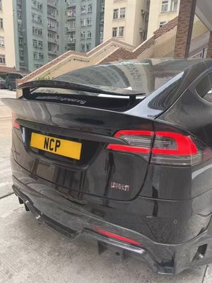 Tesla mô hình X Carbon Fiber Body Kit mô hình X Carbon fiber phía trước môi khuếch tán Spoiler Hood bánh xe vòm thân rộng