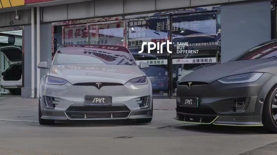 Tesla mô hình X Carbon Fiber Body Kit mô hình X Carbon fiber phía trước môi khuếch tán Spoiler Hood bánh xe vòm thân rộng