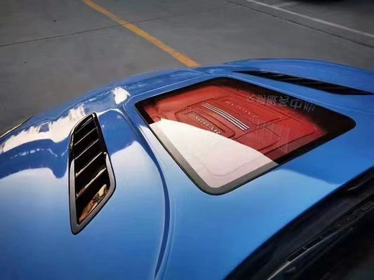 Cao chất lượng sợi carbon loại F sợi carbon Hood cho Jaguar loại F nâng cấp IMP phong cách Hood