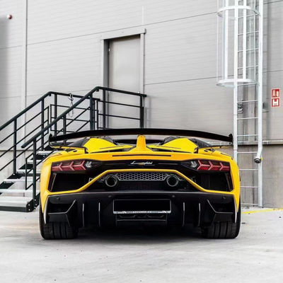 Đối với Lamborghini Aventador LP700 LP720 Carbon Fiber Body Kit Aventador nâng cấp SVJ phong cách phía trước và phía sau Bumper Spoiler Body Kit