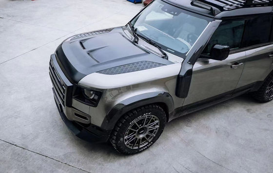 Carbon Fiber Hood cho Land Rover Defender Carbon Fiber Material Defender nâng cấp SVR Style Cover