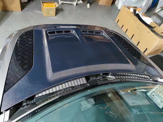 Carbon Fiber Hood cho Land Rover Defender Carbon Fiber Material Defender nâng cấp SVR Style Cover