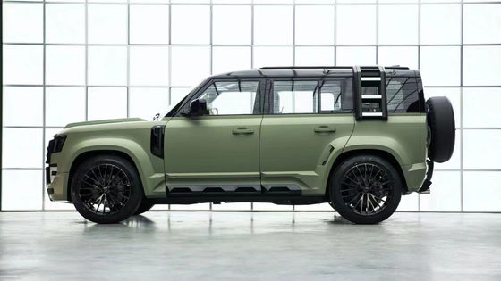 Bộ phận cơ thể ô tô cho Land Rover Defender Defender nâng cấp phong cách LUMMA Mặt trước và phía sau Bộ đệm thân rộng