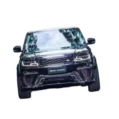 Runde ASPEC Style CF& FRP Wide Body Kit Mặt trước Bumper phía sau Bumper phía sau Skirt Fender cho Land Rover RANGE ROVE SPORT 2014-2017