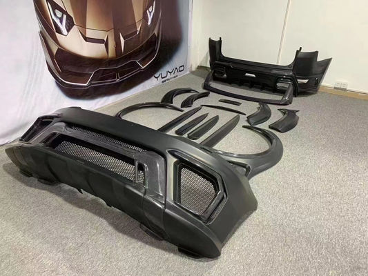 Runde ASPEC Style CF& FRP Wide Body Kit Mặt trước Bumper phía sau Bumper phía sau Skirt Fender cho Land Rover RANGE ROVE SPORT 2014-2017