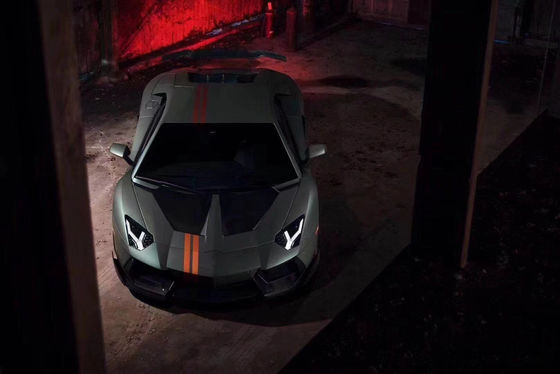 1016 Style Carbon Fiber Bonnet cho Aventador Lp700 LP720 LP750SVCarbon Fiber Hood Chất lượng hàng đầu