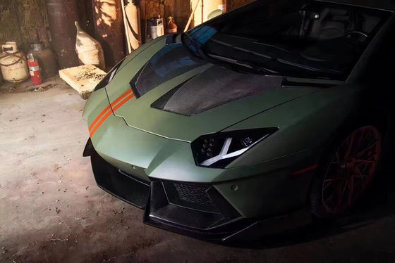 1016 Style Carbon Fiber Bonnet cho Aventador Lp700 LP720 LP750SVCarbon Fiber Hood Chất lượng hàng đầu