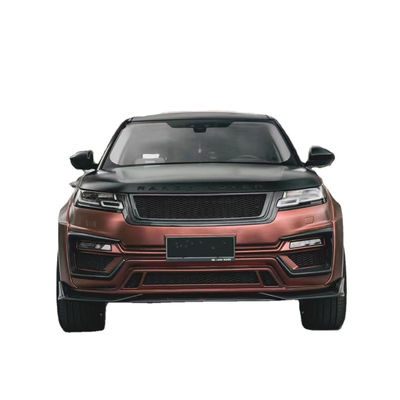 Đối với Land Rover Velar Carbon Fiber Body Kit Velar nâng cấp phong cách LM phía trước và phía sau Bumper Spoiler Widebody Kit