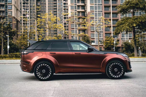 Đối với Land Rover Velar Carbon Fiber Body Kit Velar nâng cấp phong cách LM phía trước và phía sau Bumper Spoiler Widebody Kit