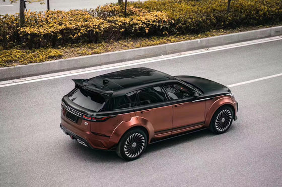 Đối với Land Rover Velar Carbon Fiber Body Kit Velar nâng cấp phong cách LM phía trước và phía sau Bumper Spoiler Widebody Kit