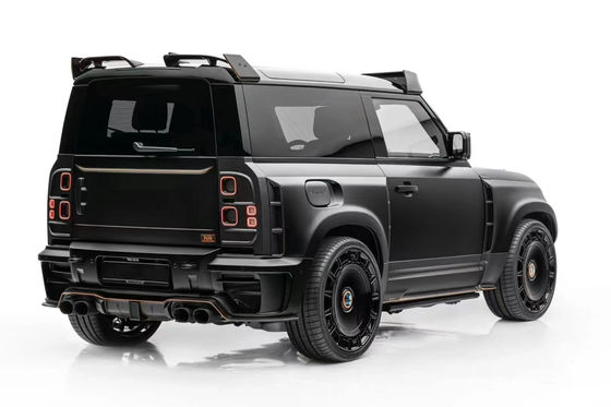 Đối với Land Rover Defender Carbon Fiber Body Kit Defender nâng cấp kiểu MSY Lưỡi trước Diffuser Spoiler Carbon Fiber Widebody Kit