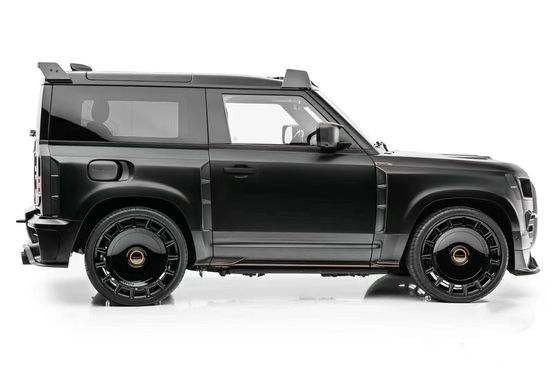Đối với Land Rover Defender Carbon Fiber Body Kit Defender nâng cấp kiểu MSY Lưỡi trước Diffuser Spoiler Carbon Fiber Widebody Kit