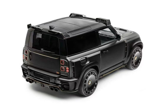 Đối với Land Rover Defender Carbon Fiber Body Kit Defender nâng cấp kiểu MSY Lưỡi trước Diffuser Spoiler Carbon Fiber Widebody Kit