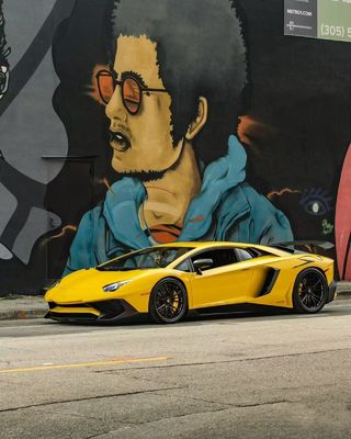 Đối với Lamborghini Aventador LP700 Carbon Fiber Body Kit Aventador nâng cấp 740SV phía trước và phía sau Bumper Spoilers