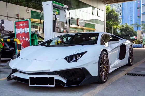Đối với Lamborghini Aventador LP700 Carbon Fiber Body Kit Aventador nâng cấp 740SV phía trước và phía sau Bumper Spoilers