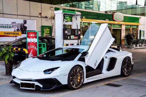 Đối với Lamborghini Aventador LP700 Carbon Fiber Body Kit Aventador nâng cấp 740SV phía trước và phía sau Bumper Spoilers