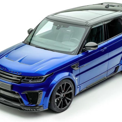 Bộ sửa chữa thay thế Land Rover Body Kit 2017 - 2019 Spoiler Hood Fiber Front Lip