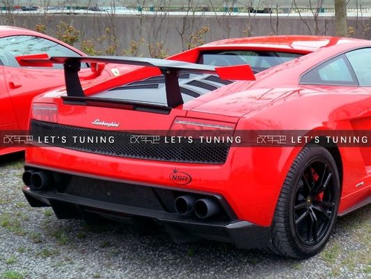 Đối với Lamborghini Gallardo LP550 560 570 Carbon Fiber Spoiler Gallardo LP550 560 570 Upgraded SUPER TROFEO Style Spoiler