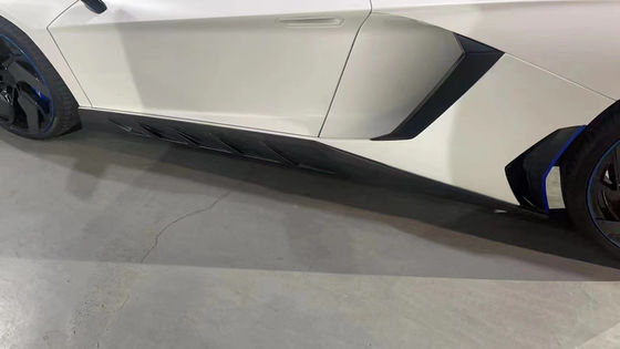 Đối với Lamborghini LP700 LP750 Carbon Fiber Body Kit LP700 750 Novi nâng cấp Mặt trước Lôi bên váy Body Kit