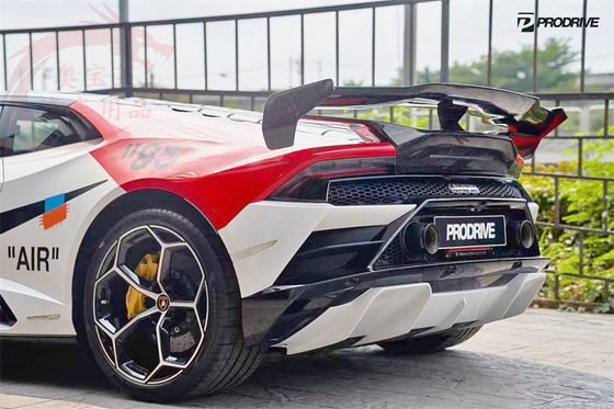 Đối với Lamborghini LP580 LP610 Carbon Fiber Body Kit LP580 LP610 Upgraded VORS Style Carbon Fiber Spoiler Wing