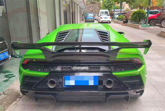 Đối với Lamborghini LP580 LP610 Carbon Fiber Body Kit LP580 LP610 Upgraded VORS Style Carbon Fiber Spoiler Wing