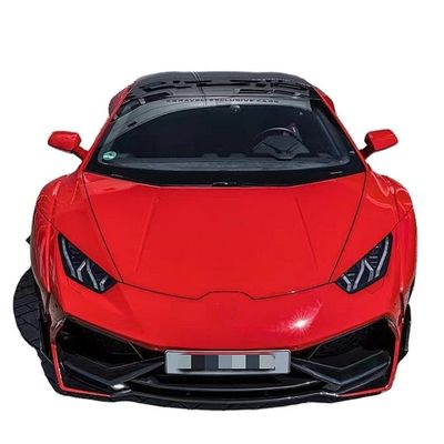 Đối với Lamborghini LP580 LP610 Carbon Fiber Widebody Kit LP580 LP610 nâng cấp kiểu PD phía trước và phía sau Bump Spoiler Widebody