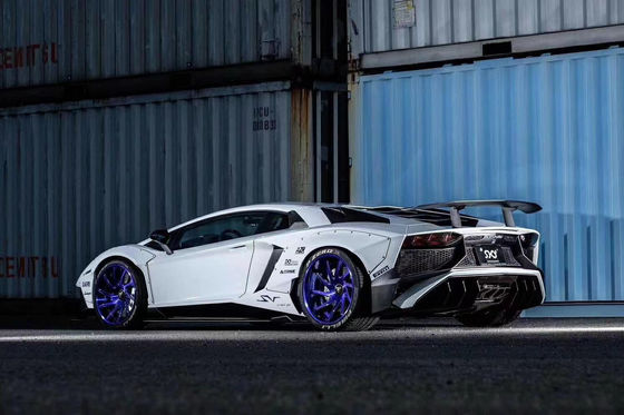 Đối với Lamborghini Aventador LP700 Carbon Fiber Body Kit LP700 nâng cấp kiểu LB Side Skirt Spoiler Wheel Arch