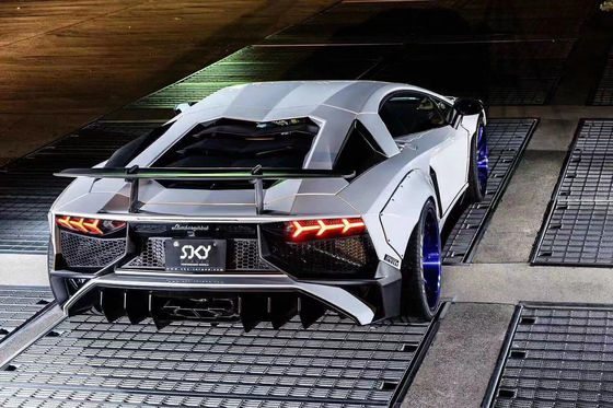 Đối với Lamborghini Aventador LP700 Carbon Fiber Body Kit LP700 nâng cấp kiểu LB Side Skirt Spoiler Wheel Arch
